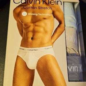 Calvin Klein Cotton Stretch Hip Briefs 3 Pack Cotton Stretch Classic Fit